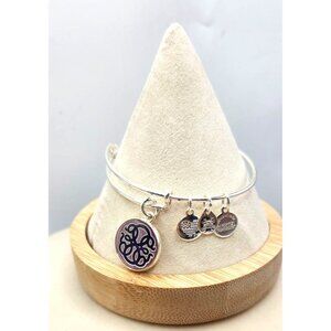 Alex & Ali Bracelet Expandable Dangle Charms